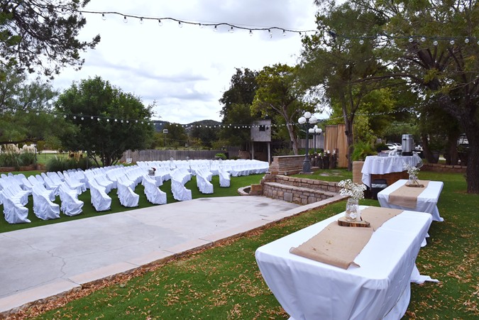 "Ceremony Seating For 400 Guests"