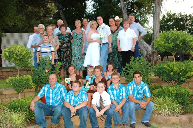 "First Walk to Remember Wedding Group Photo"