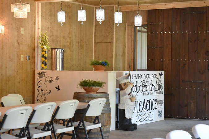 "Serving Station With Doors Closed"