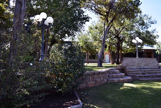 "A Stroll Past The Rock Patio "