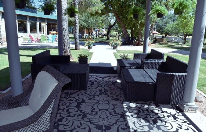 "View Of Venue From Breezeway"