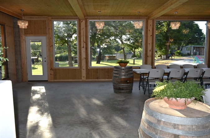 "View Of Venue From Enclosed Building"