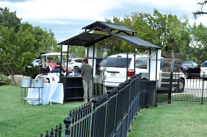"Golf Cart Assisstance At Venue Entrance"