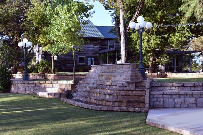 "Front Side Of Double Waterfall"