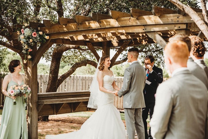 "Under & Around Pergola"