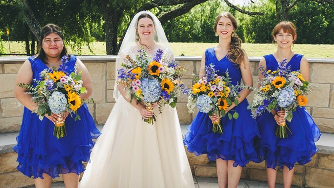 "This Lovely Bride Is Worth The Wait!"