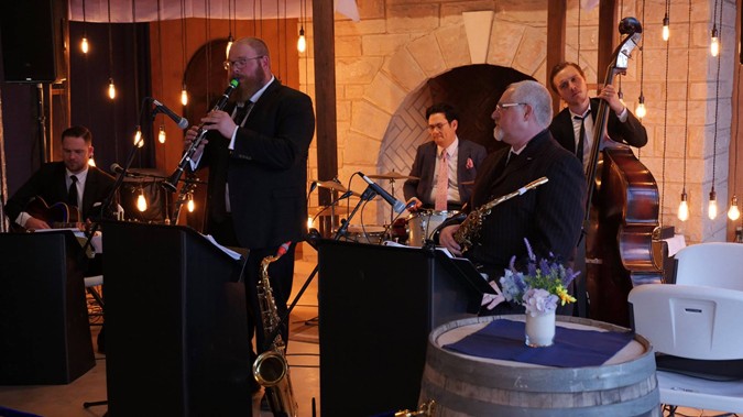 "Reception & 20's Swing Dance Club"