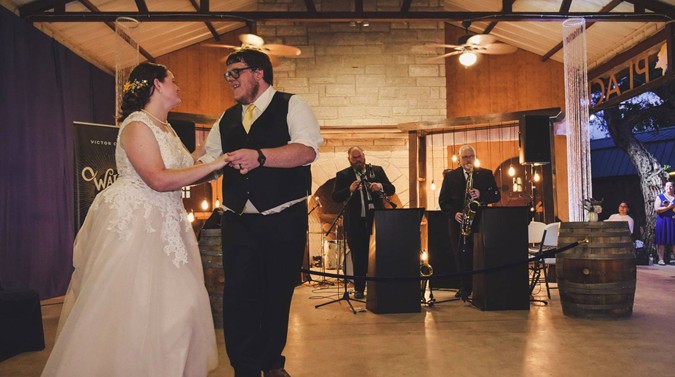 "From Swinging Under The Stars Wedding...See More Below"