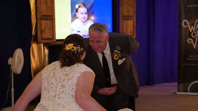 "Reception & 20's Swing Dance Club"