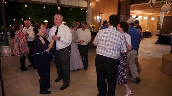 "Reception & 20's Swing Dance Club"