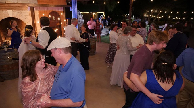 "Reception & 20's Swing Dance Club"