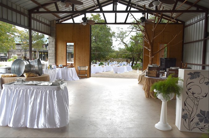 "View From Inside Of Pavilion"