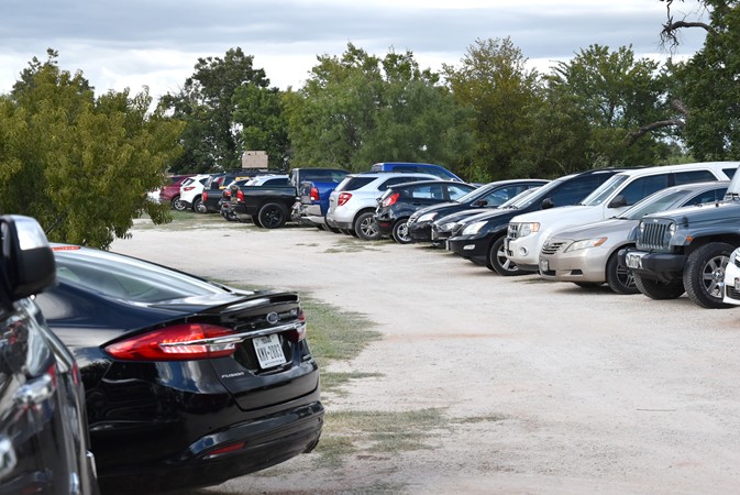 "Josh Managed Parking Space To Accomodate All Vehicles"