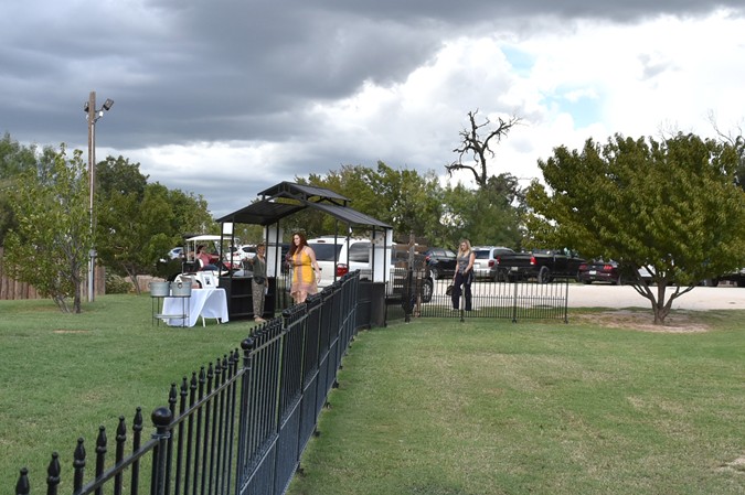 "Gray Clouds Threaten But Guests Kept Coming!"