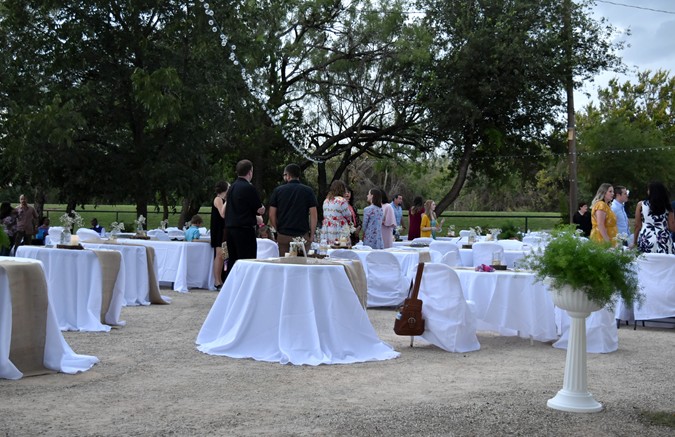 "More Table Selections South Of Pavilion"
