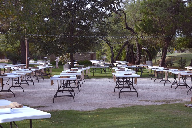 "Bridesmaids, Family & Friends Will Decorate Tables"