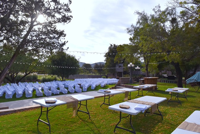 "All Is Ready...Let The Wedding Day Begin!"