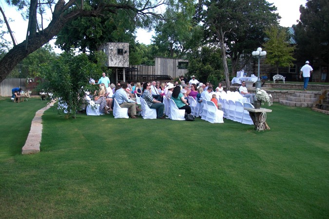 "Guests are Seated for the Ceremony"