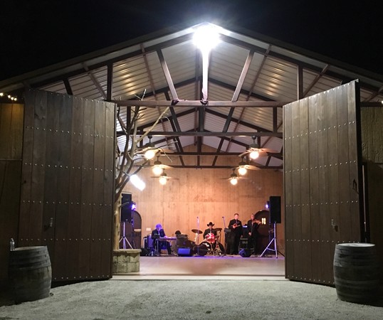 "Jake Hooker & The Outsiders Beyond The Gaint Pavillion Doors"