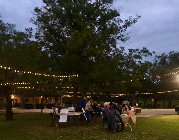 "Concert Begins Under Comfortable Clouds..."