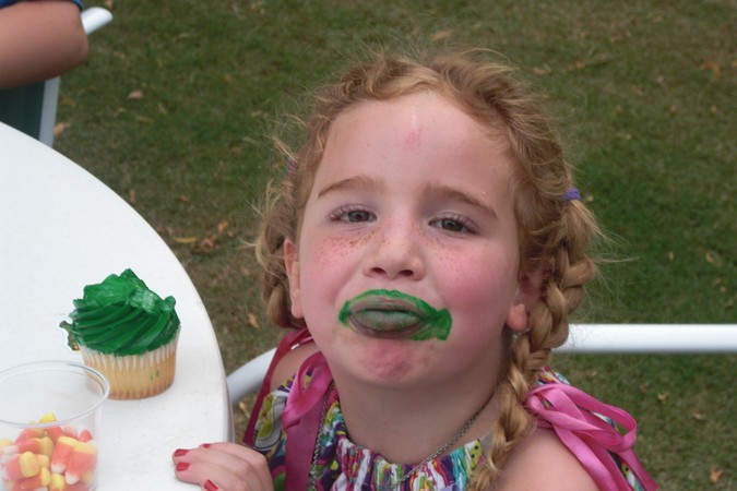 "Dinosaur Green Happy Birthday Smile"