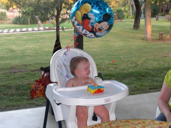 "Happy First Birthday"