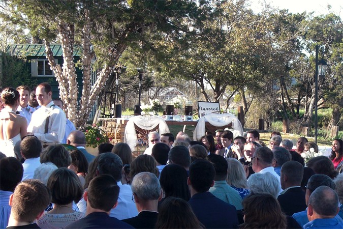 "Wedding Ceremony of Couple's Walk To Remember"