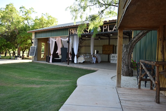 "Catered Meal By The Parks Served Under Pavilion"