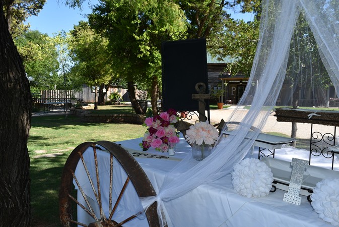 "Close Up View Of Decor and Flowers"