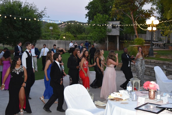 "Music & Dancing Under The Lights"