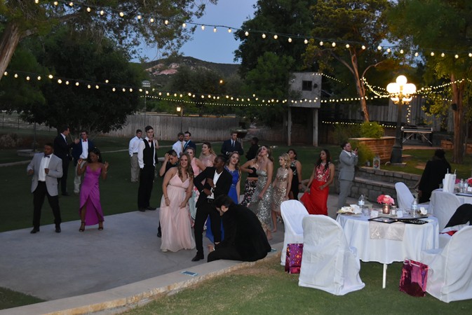 "Music & Dancing Under The Lights"