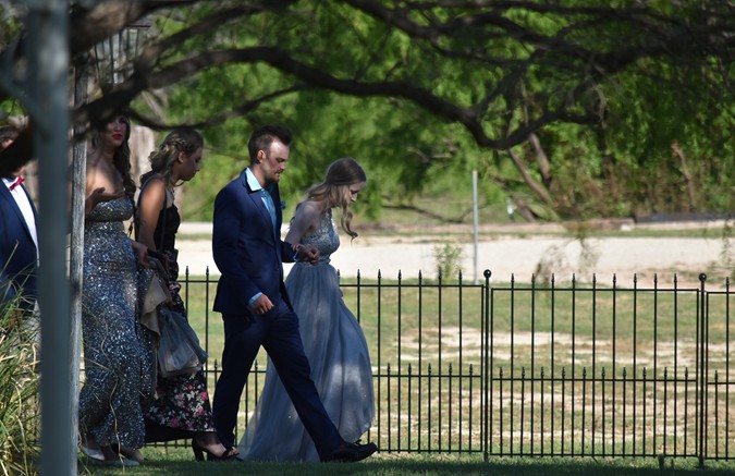 "Guests Arriving For TIP Sorority Formal"