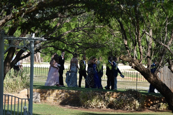 "Guests Arriving For TIP Sorority Formal"