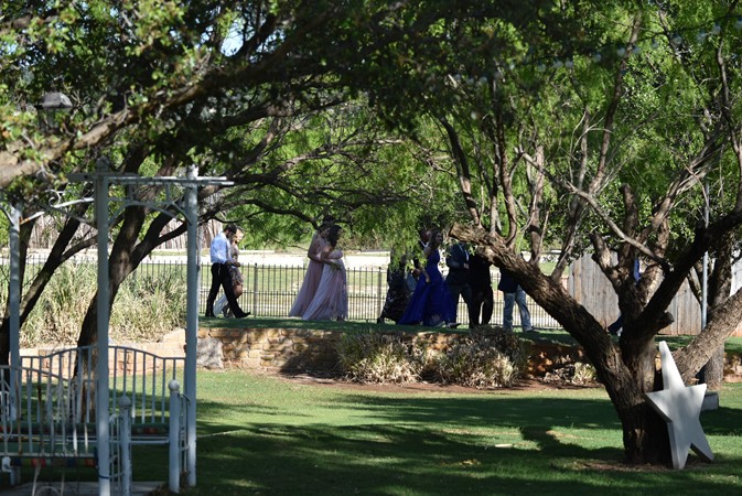 "Guests Arriving For TIP Sorority Formal"