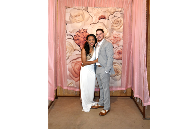 "Snapshots Of Couples In Backdrop With A Breeze"