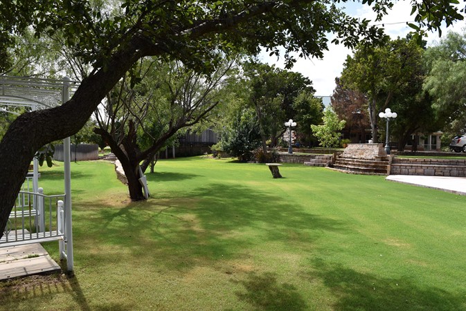 "View from Double Bench Arbor"