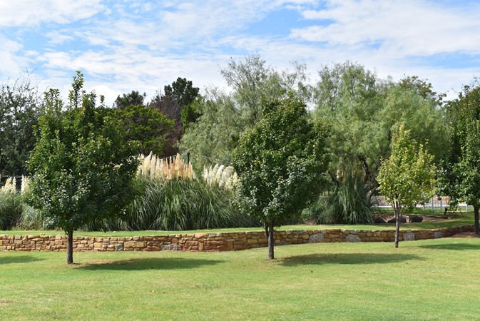 "Views of 'Bridal Walkway' in Sections South to North"