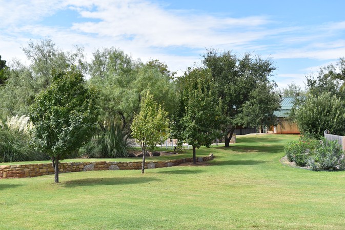 "Distant View of North Side of The Party Area"